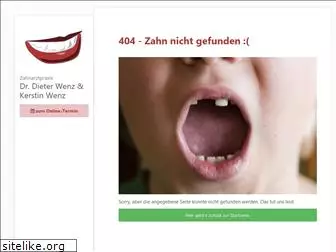 wenz-zahnarztpraxis.de