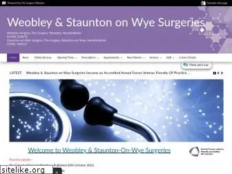 weobleyandstauntonsurgeries.nhs.uk