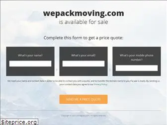 wepackmoving.com