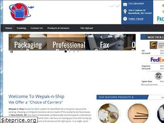 wepaknship.com