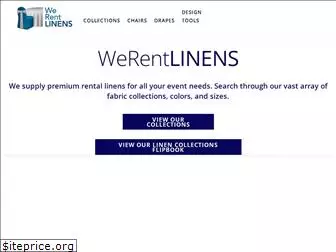 werentlinens.com