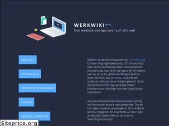 werkwiki.be