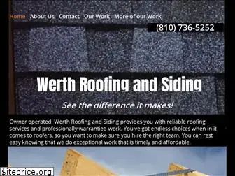 werthroofingandsiding.com