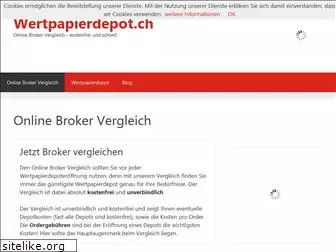 wertpapierdepot.ch