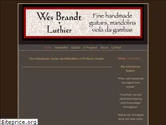 wesbrandtluthier.com