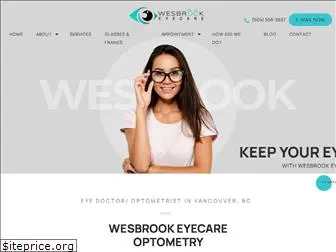 wesbrookeyecare.com