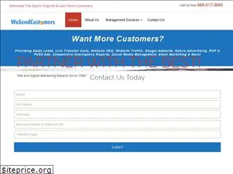 wesendcustomers.com