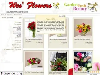 wesflowers.com
