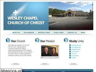 wesleychapelchurchofchrist.org