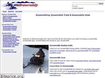 wesnowmobile.com