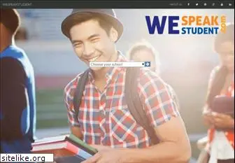 wespeakstudent.com