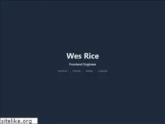wesrice.com