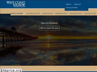 westcoastescrow.com