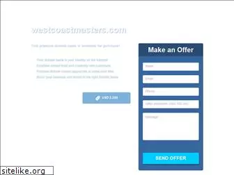 westcoastmasters.com