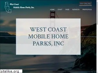 westcoastmobilehomeparks.com