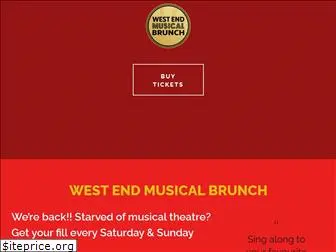 westendmusicalbrunch.co.uk