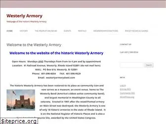 westerlyarmory.com