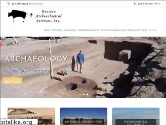 westernarchaeologicalservices.com