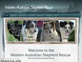 westernaustralianshepherdrescue.com