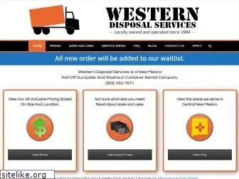 westerndisposalservices.com