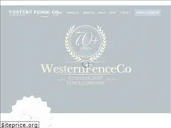 westernfenceco.com