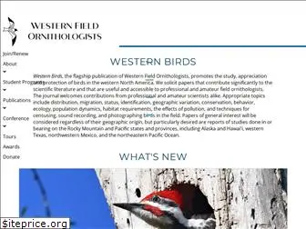 westernfieldornithologists.org