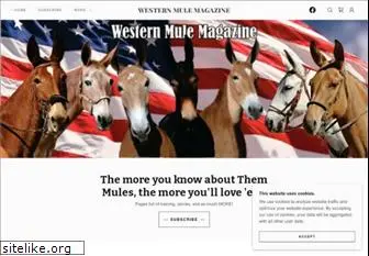 westernmulemagazine.com