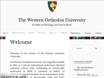 westernorthodox.university