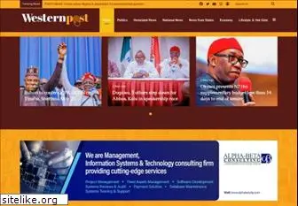 westernpost.ng thumbnail