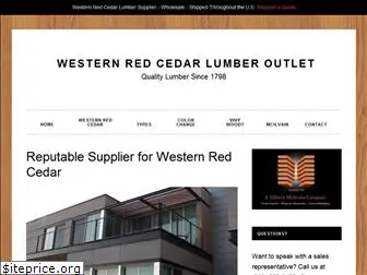 westernredcedaroutlet.com