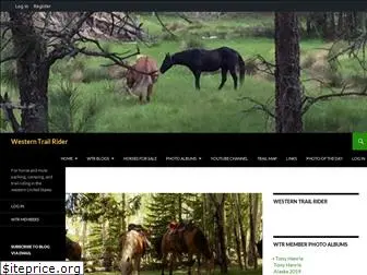 westerntrailrider.com