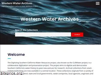 westernwaterarchives.org