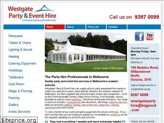 www.westgatepartyhire.com.au