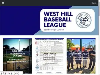 westhillbaseball.com