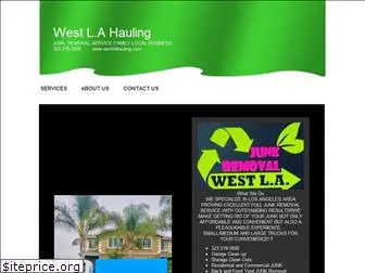 westlahauling.com