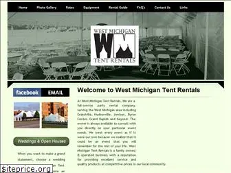 westmichigantentrentals.com