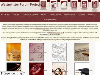 westminsterforumprojects.co.uk