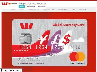 westpaccurrencycard.co.nz