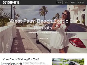 westpalmbeachexoticcarrentals.com