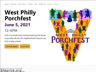 westphillyporchfest.com