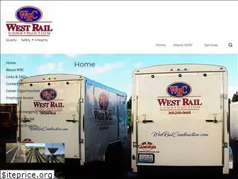 westrailconstruction.com