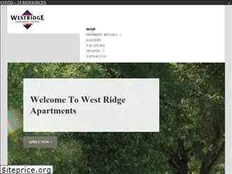 westridgeapartments.net