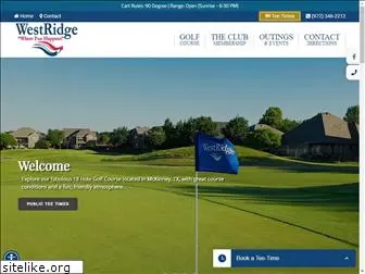 westridgegolfcourse.com