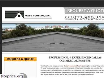 westroofingdallas.com