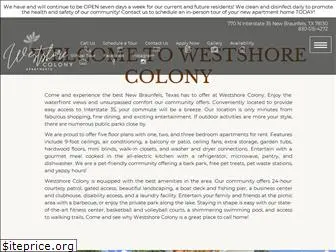 westshorecolony.com