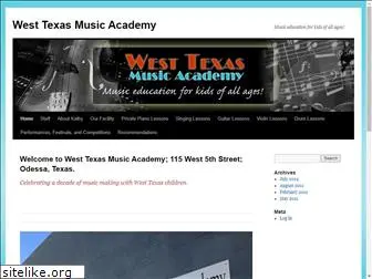 westtexasmusicacademy.com