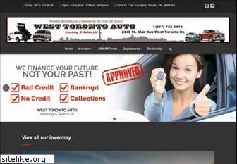 westtorontoautoleasing.com