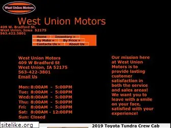 westunionmotors.com