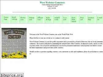 westwebstercemetery.com