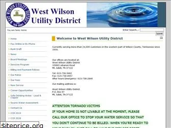 westwilsonutility.com